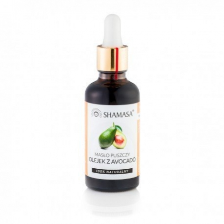 SHAMASA Olej z Awokado BIO nierafinowany 50ml